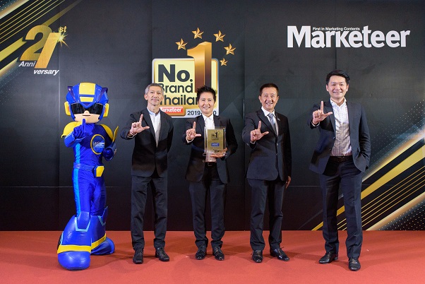 ลามิน่าฟิล์มตอกย้ำแบรนด์ยอดนิยมอันดับ 1 คว้ารางวัล Marketeer No.1 Brand Thailand 2019-2020