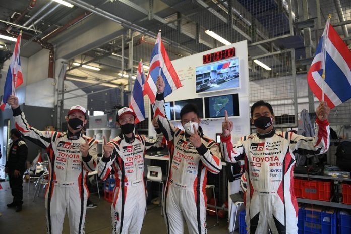 บทพิสูจน์ขุมพลังแห่งสมรรถนะของ Toyota Corolla Altis GR Sport คว้าอันดับ 1 และ 2 ในรุ่น Super Production 3 ในรายการ ADAC Total 24h-Race Nürburgring ณ ประเทศเยอรมัน