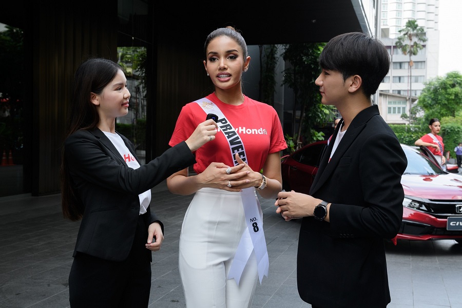 Honda Smart Idol ออกทริปสุดเอ็กซ์คลูซีฟกับ ฮอนด้า ซีวิค รุ่น TURBO RS ตามติดสาวงาม 30 คนสุดท้าย เวที Miss Universe Thailand 2020