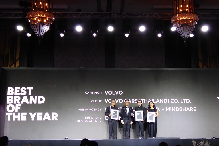 วอลโว่ คาร์ ประเทศไทย คว้ารางวัล “Best Brand of The Year 2020” จาก ไลน์ คอร์เปอร์เรชั่น ประเทศไทย