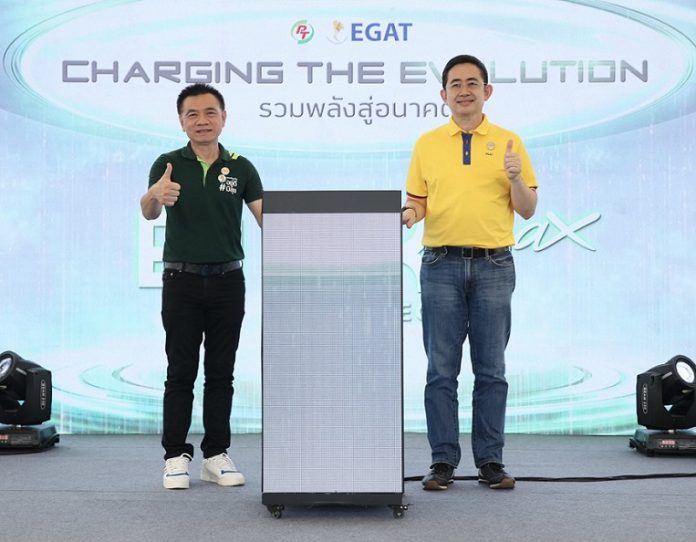 พีทีจี - กฟผ. ผนึกกำลังรองรับอุตสาหกรรม EV ในไทย เปิดตัว EleX by EGAT สถานีชาร์จ EV ในปั๊ม PT โคราชแห่งแรก