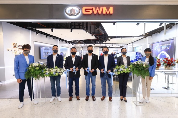 เกรท วอลล์ มอเตอร์ เปิด GWM Store แห่งแรกของโลกในประเทศไทย พร้อมแล้วที่จะส่งมอบประสบการณ์การขายและบริการหลังการขายรูปแบบใหม่ ให้แก่ผู้บริโภคชาวไทย ภายใต้กลยุทธ์ New User Experience