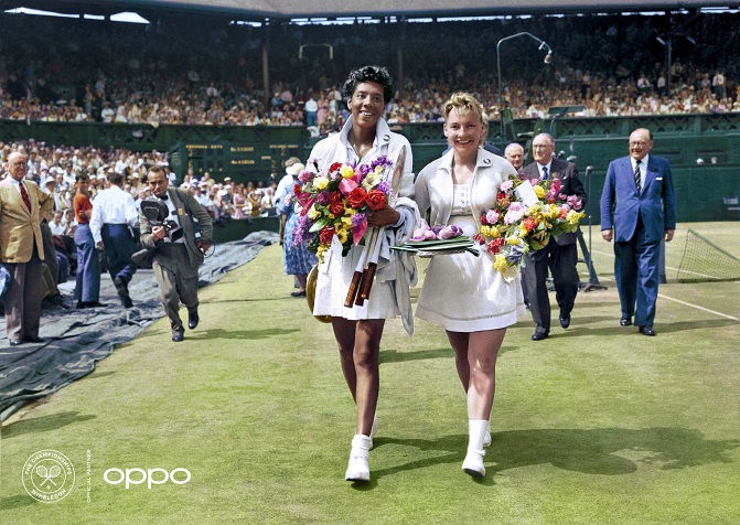OPPO คืนสีสันให้กับรูปภาพระดับตำนานของกีฬาเทนนิส เพื่อเฉลิมฉลองการกลับมาของสนาม Wimbledon