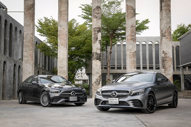 เมอร์เซเดส-เบนซ์ เปิดตัวรถยนต์ไฮไลต์ “The new Mercedes-Benz C-Class”  เดอะนิวเบบี้ลักชัวรี และ “Mercedes-AMG C 43 4MATIC Coupé Special EDITION”  ที่งาน “บางกอก อินเตอร์เนชั่นแนล มอเตอร์โชว์ ครั้งที่ 43” ภายใต้คอนเซปต์ “Reinvention  of Tomorrow” 23 มีนาคมถึง 3 เมษายนนี้