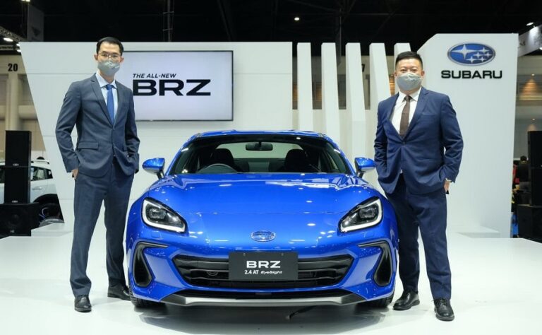 เปิดตัว The All-New Subaru BRZ สุดยอดสปอร์ตคูเป้แห่งปี ในงานบางกอก อินเตอร์เนชั่นแนล มอเตอร์โชว์ 23 มีนาคม – 3 เมษายน นี้