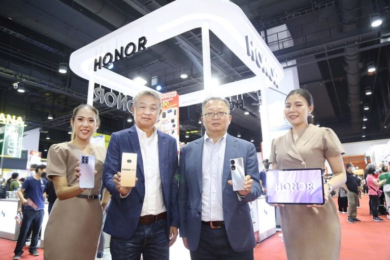 “ออเนอร์” ประเดิม Thailand Mobile Expo ครั้งแรก กวาดยอดขายทะลุเป้ากว่า 120% สมาร์ทโฟนกล้องเทพ HONOR 70 มาแรง ครองแชมป์ขายดีที่สุด
