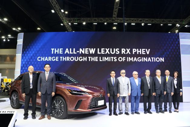 LEXUS ขอเชิญสัมผัสประสบการณ์ “Innovative Luxury” พบกับ The All-new Lexus RX 450h+ PHEV และยนตรกรรมหรู ที่มาพร้อมเทคโนโลยีล้ำสมัยหลายรุ่น ในงาน ไทยแลนด์ อินเตอร์เนชั่นแนล มอเตอร์ เอกซ์โป ครั้งที่ 39