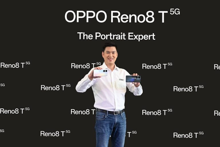 ออปโป้ส่ง “OPPO Reno8 T 5G” รุ่นใหม่ เขย่าตลาดสมาร์ตโฟนระดับกลาง ชูโรงด้วยกล้องพอร์ตเทรตระดับ 108MP  ชวน “ต่อ ธนภพ” ร่วมแชร์ประสบการณ์ ถ่ายภาพพอร์ตเทรตที่คมชัดที่สุด