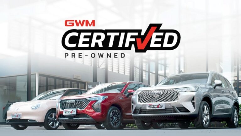 เกรท วอลล์ มอเตอร์ ตอกย้ำความพร้อมของธุรกิจรถยนต์ใช้แล้ว GWM Certified Pre-Owned เดินหน้าส่งมอบรถยนต์ไฟฟ้าคุณภาพสูงสู่ผู้บริโภคชาวไทยทั่วประเทศ