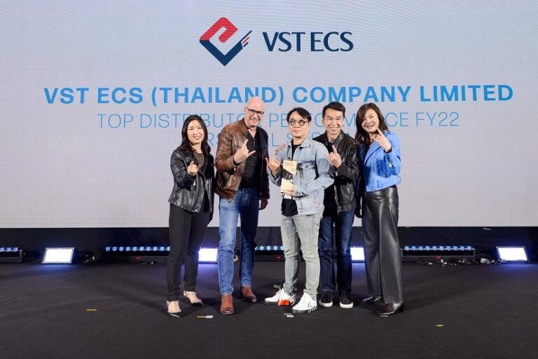 วีเอสที อีซีเอส (ประเทศไทย) คว้ารางวัลสุดยอดดิสทริบิวเตอร์ผลงานยอดเยี่ยมประจำปี 2565 กลุ่มสินค้า Personal Systems จาก HP