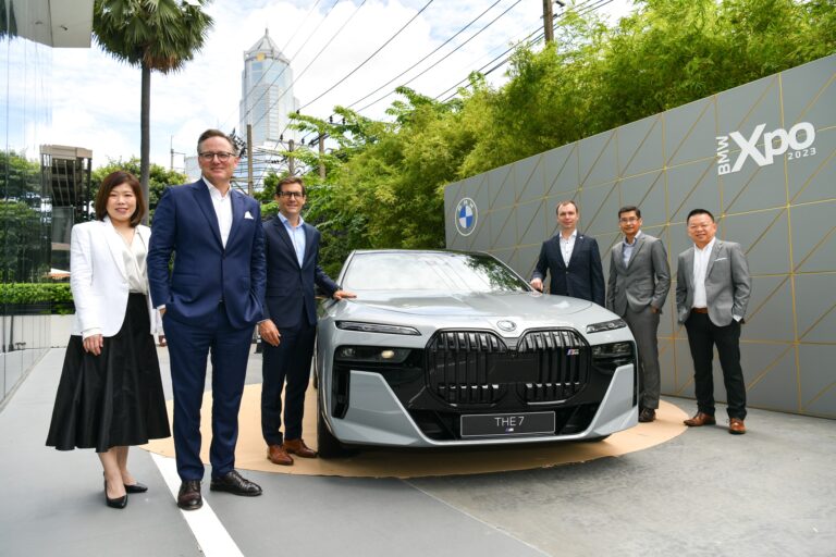 บีเอ็มดับเบิลยู กรุ๊ป ประเทศไทย นำเสนอยนตรกรรมใหม่ล่าสุดภายในงาน  BMW Xpo 2023 นำทัพด้วย M760e xDrive รถยนต์ M Performance ปลั๊กอินไฮบริดรุ่นแรกที่ประกอบในประเทศไทย และอีกหลากรุ่นครบทุก ไลน์อัพ พร้อมข้อเสนอสุดพิเศษอีกมากมาย