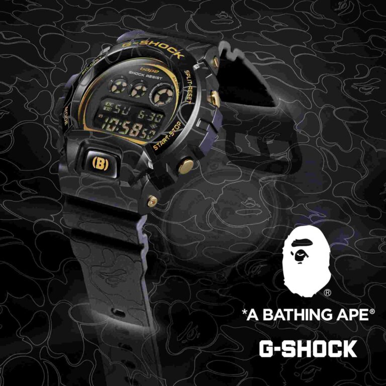 A BATHING APE® x G-SHOCK รุ่นพิเศษฉลองครบรอบ 30 ปี  เพียง 55 เรือนในประเทศไทย