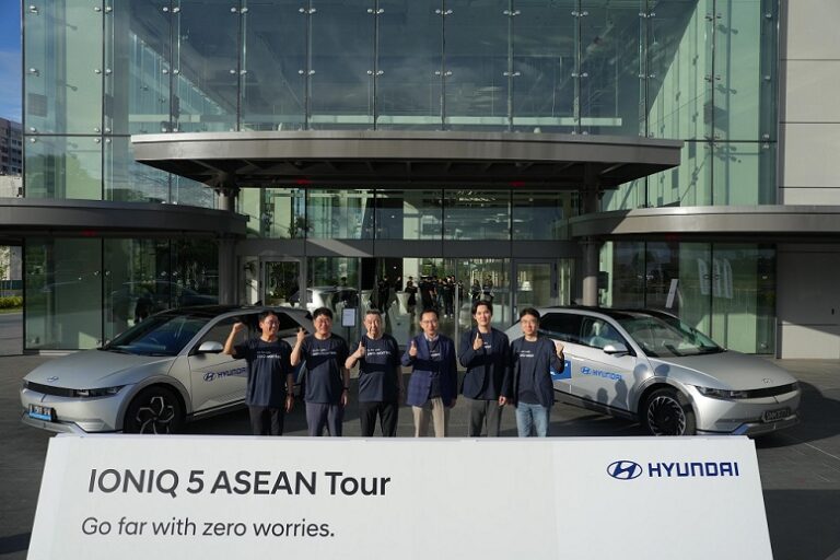 ฮุนได ขับเคลื่อนอนาคต ด้วยทริปขับรถไฟฟ้าข้ามประเทศ  “IONIQ 5 ASEAN TOUR” เป็นระยะทางกว่า 2,700 กม. ผ่าน 5 ประเทศในเขตอาเซียน