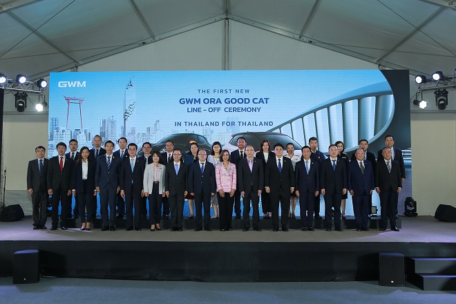 เกรท วอลล์ มอเตอร์ เปิดสายการผลิตรถยนต์ไฟฟ้า New GWM ORA Good Cat แบรนด์แรกในไทย ตามนโยบาย ZEV 3.0 ของภาครัฐ ราคาเริ่มต้น 799,000 บาท พร้อมส่งมอบมกราคมนี้!!