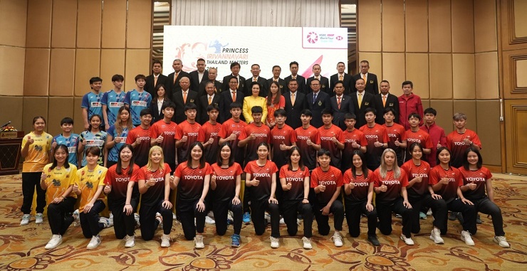 โตโยต้าร่วมขับเคลื่อนและพัฒนาวงการกีฬาแบดมินตันไทยสนับสนุนการแข่งขัน “ปริ๊นเซส สิริวัณณวรี ไทยแลนด์ มาสเตอร์ส 2024”