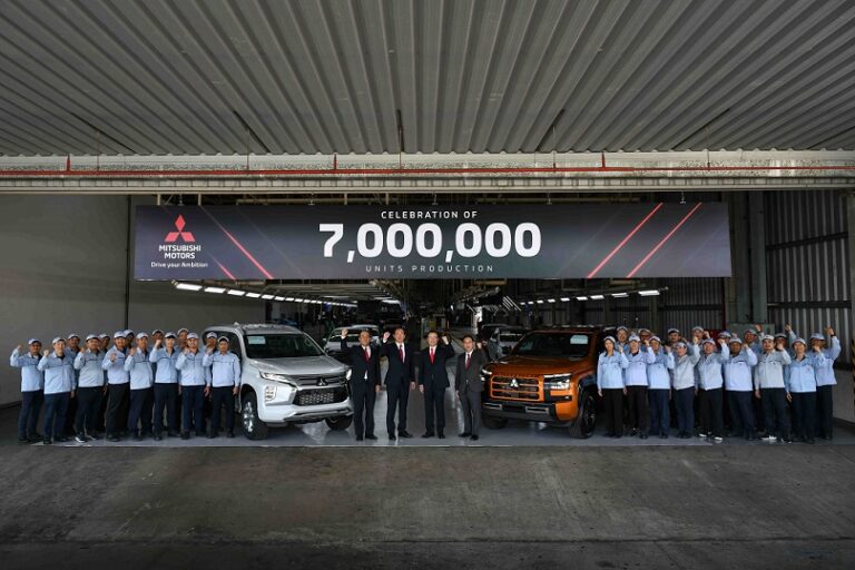 มิตซูบิชิ มอเตอร์ส ประเทศไทย เฉลิมฉลองการผลิตรถยนต์ครบ 7 ล้านคัน ตอกย้ำความเป็นผู้นำด้านนวัตกรรมยานยนต์