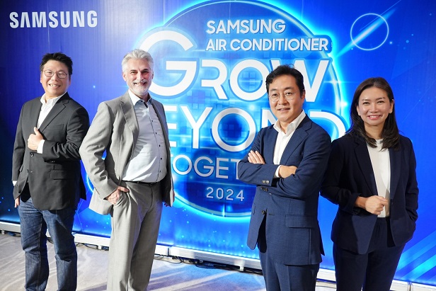 ซัมซุงเดินหน้าเข้าสู่ปีที่ 50 ธุรกิจเครื่องปรับอากาศ  จัดงาน Samsung Air Conditioner Grow Beyond Together 2024  ประกาศความสำเร็จ พร้อมผนึกกำลังดีลเลอร์รุกหนักเสริมแกร่งตั้งเป้าหมายโต 25%