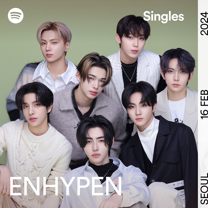 ENHYPEN ส่ง Spotify K-Pop ON! (온) Single เพื่อยกย่องศิลปินที่จุดประกายความหลงใหลของพวกเขาต่อ K-Pop