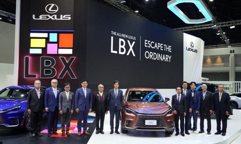 พบกับ Lexus LBX ครอสโอเวอร์ รุ่นใหม่ล่าสุด ครั้งแรกในเมืองไทย พร้อมยนตรกรรมหรูจาก Lexus Electrified หลากหลายรุ่น และบริการเหนือระดับแบบ “Omotenashi” ที่งาน บางกอก อินเตอร์เนชั่นแนล มอเตอร์โชว์ ครั้งที่ 45