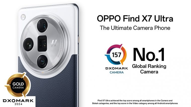 OPPO Find X7 Ultra ขึ้นแท่นอันดับหนึ่งของกล้องสมาร์ตโฟนโดย DXOMARK กล้องของ OPPO Find X7 Ultra ได้รับการจัดอันดับเป็นอันดับหนึ่งในหมวดสมาร์ตโฟนโดย DXOMARK  คุณภาพและรายละเอียดภาพถ่ายระดับชั้นนำในสภาพแวดล้อมในร่มและกลางแจ้งโบเก้ที่ดีที่สุดในระดับเดียวกัน และการถ่ายวิดีโอที่ดีที่สุดของสมาร์ตโฟนแอนดรอยด์ทุกรุ่น