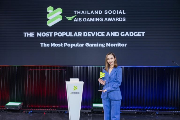 ซัมซุงคว้ารางวัล The Most Popular Gaming Monitor สองปีซ้อน ที่งาน Thailand Social AIS Gaming Awards 2024